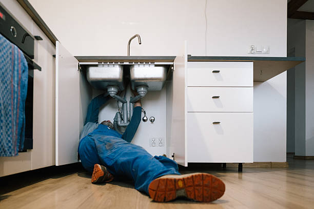 Professional Plumbing technician working in Bayside, WI